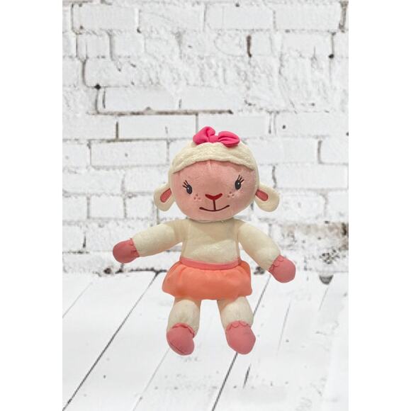 Disney Doc McStuffins Lammie Stuffed Plush Animal Jay Franco - Picture 1 of 5